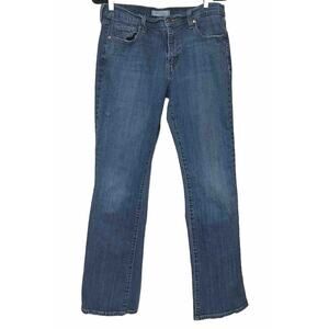 Levis 515 Bootcut Denim Blue Jeans Size‎ 12 Long Distressed 5 pocket Jeans